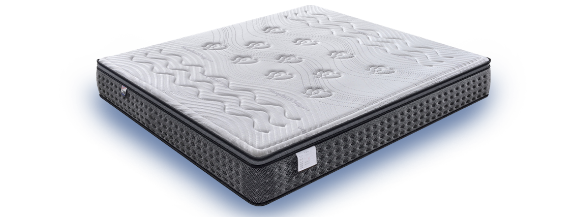 席夢(mèng)思非凡系列床墊以恒久深沉的神秘氣質(zhì)，凸顯卓爾不群的非凡品味